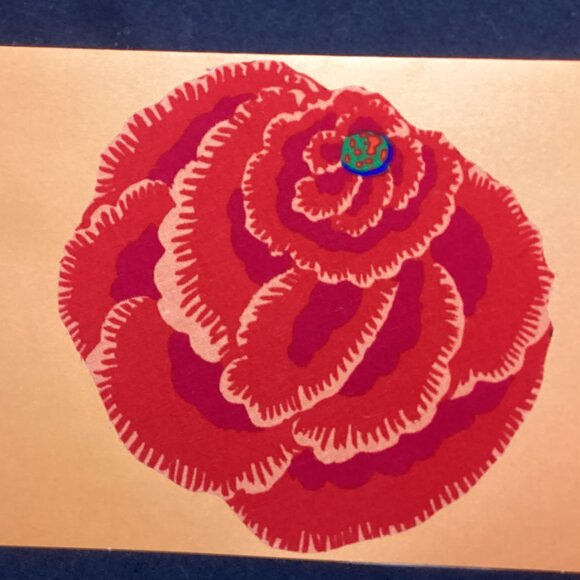 Handmade blank cards (Kaffe Fassett fabrics) #8 - Picture 2 of 5